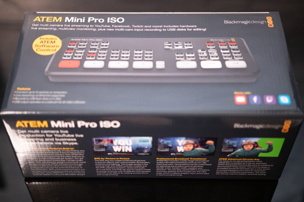 国内最速】「ATEM Mini Pro ISO」が届いたので開封レビューしてみた。 | RE EARTH TV / リアスティーヴィー