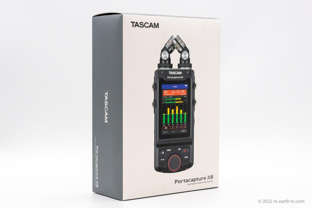 TASCAM PORTACAPTURE X8 リニアPCMレコーダー