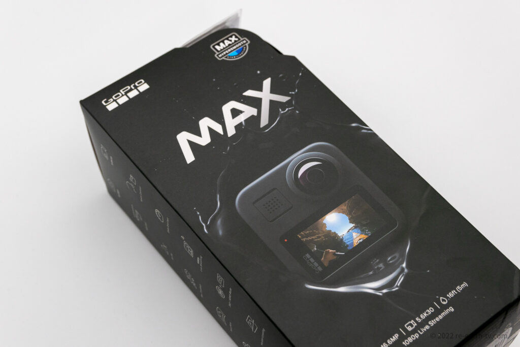 開封レビュー】360度カメラ「GoPro Max」を開封して初期設定をしてみた