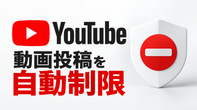 【YouTubeが乗っ取り対策を強化】不審な操作を検知すると動画投稿・ライブ配信を自動制限。収益化への影響は？